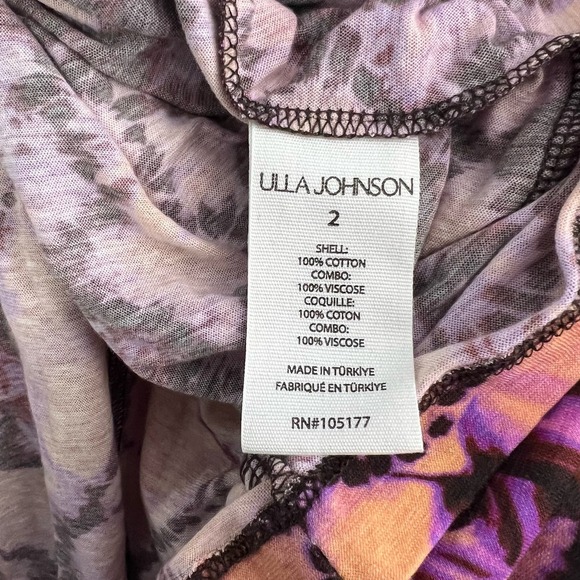 Ulla Johnson Sascha Midi Dress in Wisteria Pink Purple Size US 2 - Picture 15 of 15